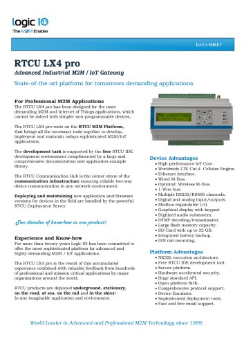 RTCU LX4 pro