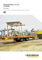 Tilting bed trailers 11t -1