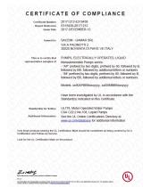 certificate of compliance ap90b im80b-1