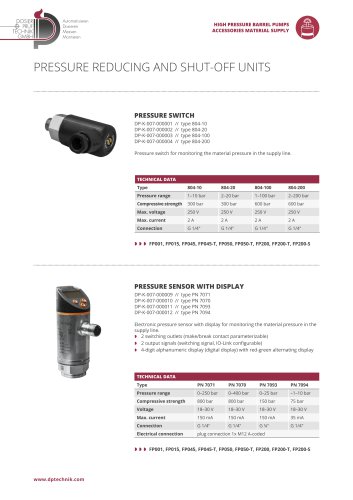 PRESSURE SWITCH