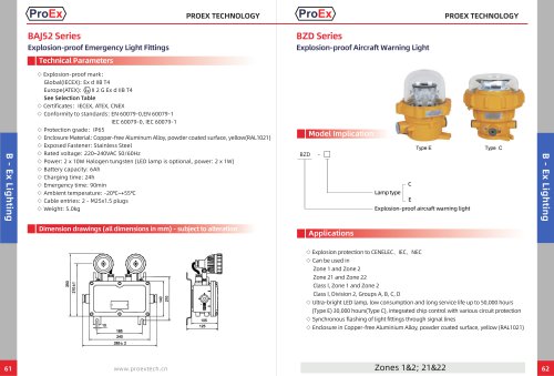 BZD Series Explosion-proof Aircraft warning light