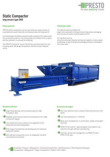 Bin lifter type HKV