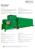 Static Compactor short version type RHD-1