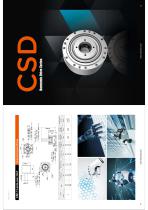 Cylindrical gear reducer CSF40-I-6