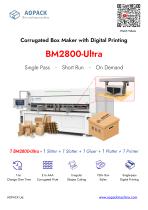 Corrugated Box Maker with Digital Printing BM2800-Ultra-1
