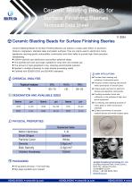 Ceramic Blasting Beads for Surface Preparation and Finishing - 1