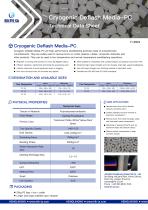 Cryogenic Polycarbonate Deflashing Media - 1