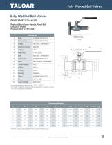 Fully welded Ball Valves-11