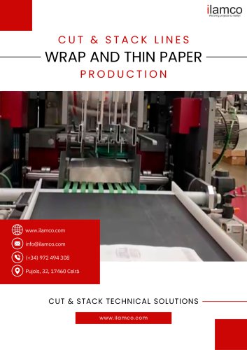 ILAMCO CUT AND STACK LINES FOR WRAP AND THIN PAPER