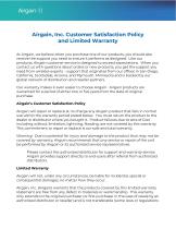 Airgain, Inc. Customer Satisfaction Policy and Limited Warranty-1