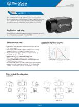 Mindvision Machine Vision CCD 5MP Color/Mono Industrial Camera MV-GED501C/M-1