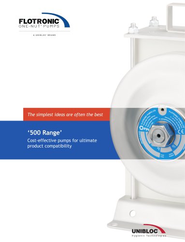 Flotronic&reg; 500 Series Plastic Pump