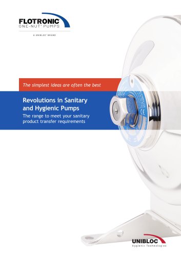 Flotronic&reg; Sanitary Pumps