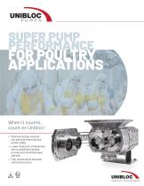 Unibloc® Poultry Pumps