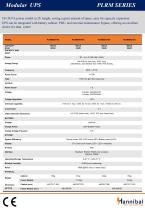 Modular UPS PLRM SERIES 10-90KVA-3