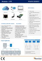 Modular UPS PLRM SERIES 20-200KVA-2