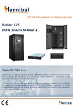 Modular UPS PLRM SERIES 30-300KVA