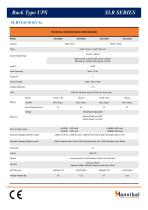 Rack Type UPS SLR SERIES-3