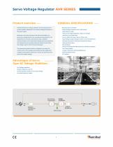 Servo Voltage Regulator AVR SERIES-2