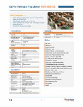 Servo Voltage Regulator AVR SERIES-3