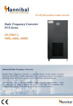 Static Frequency Converter FCS Series