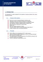 vacuum évaporator - hot water - triple effect-2