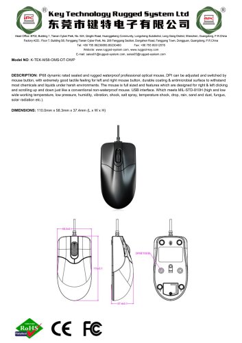 K-TEK-M58-OMS-DT-DWP