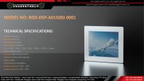 Key Technology Rugged Display RGD-DSP-A01500J-0001-1
