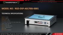 Key Technology Rugged Display RGD-DSP-A01700J-0001-1