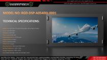 Key Technology Rugged Display RGD-DSP-A05400J-0001-1