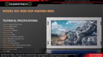 Key Technology Rugged Display RGD-DSP-A06500J-0001-1