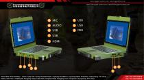 Key Technology Rugged Laptop RGD-LTP-AX1400U-612-2