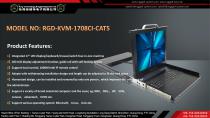 RGD-KVM-1708CI-CAT5 Key Technology Rugged KVM switch-1