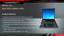 RGD-KVM-1908HCI-CAT5 Key Technology Rugged KVM switch-1