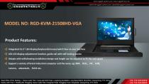 RGD-KVM-21508HD-VGA Key Technology Rugged KVM switch-1