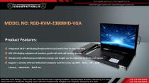 RGD-KVM-23808HD-VGA Key Technology Rugged KVM switch-1