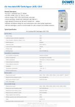 Dowei Electric Air Insulated MV Switchgear AIS-12,AIS-24,AIS-36-2