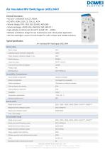 Dowei Electric Air Insulated MV Switchgear AIS-12,AIS-24,AIS-36-4