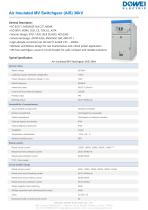 Dowei Electric Air Insulated MV Switchgear AIS-12,AIS-24,AIS-36-6