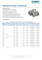 Dowei Electric Distribution Transformer SDT-12,SDT-23,SDT-33,SDT-A-12-5