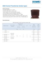 Dowei Electric Dry Type Current Transformer RCT,BCT,LZZW-12,LZZW-24,LZZW-36-3