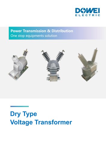 Dowei Electric Dry Type Voltage Transformer JDZW-12,JDZW-24,JDZW-36