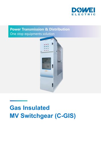 Dowei Electric Gas Insulated MV Switchgear (C-GIS) XGN-12,XGN-24,XGN-36