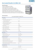 Dowei Electric Gas Insulated Ring Main Unit (RMU) HXGN-12,HXGN-24,HXGN-36-2