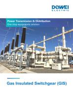 Dowei Electric Gas Insulated Switchgear (GIS) ZF1-170,ZF1-245,ZF1-362,ZFV-72.5
