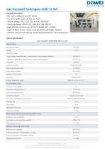 Dowei Electric Gas Insulated Switchgear (GIS) ZF23-72.5,ZF23-126,ZF23-145-2