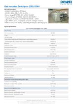 Dowei Electric Gas Insulated Switchgear (GIS) ZF23-72.5,ZF23-126,ZF23-145-3