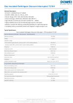 Dowei Electric Gas Insulated Switchgear (GIS) ZF23-72.5,ZF23-126,ZF23-145-8