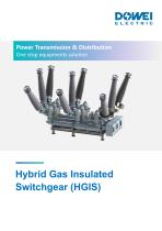Dowei Electric Hybrid Gas Insulated Switchgear (HGIS) ZHW-170,ZHW-245,ZHW-362