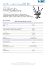 Dowei Electric Hybrid Gas Insulated Switchgear (HGIS) ZHW-170,ZHW-245,ZHW-362-3